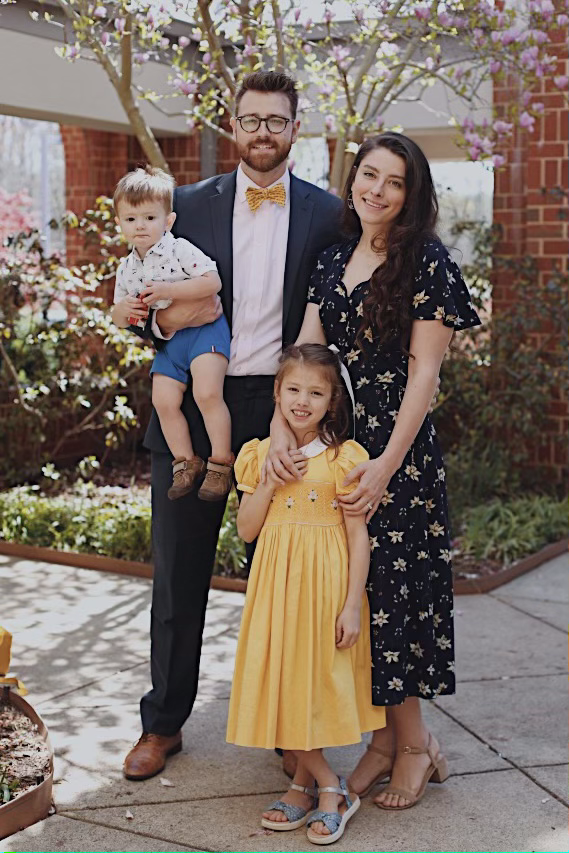 Ben Scrivener and family
